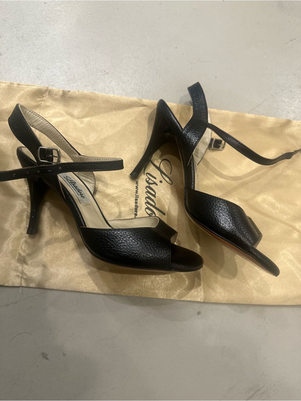 Lisadore Black Tango Shoes Heels